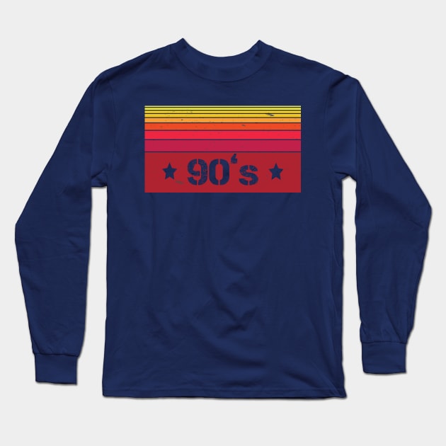 vintage years 90's Long Sleeve T-Shirt by zakchman